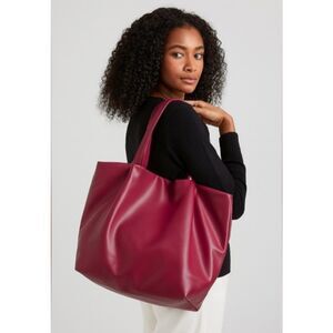 Neiman Marcus Faux Leather Tote NWOT